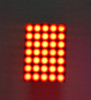 1.0 inch small dot matrix led display with red color