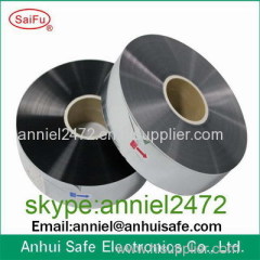 Zinc Aluminium alloy metallized polypropylene film with heavy edge manufacturer