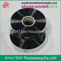 Zinc Aluminium alloy metallized polypropylene film with heavy edge manufacturer