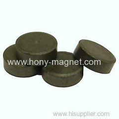 Black epoxy coating permanent Ferrite radial magnet