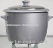 Silver Multi Function Drum Rice Cooker 1.8 Liter , Small Electric Rice Cooker