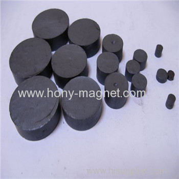 High performance bonded Ferrite radial round magnet