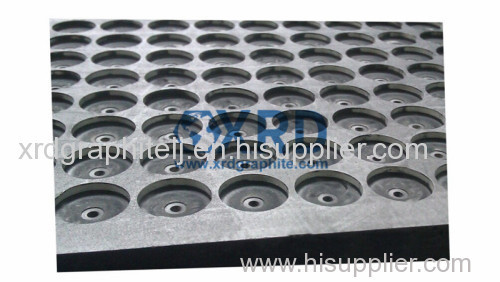 Graphite mould with good electrical and thermal conductivity