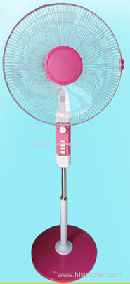 16 inch stand fan pedestal fan with fashionable design for home and offfice optional cross or roung base