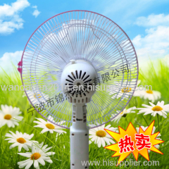 16 inch stand fan pedestal fan with fashionable design for home and offfice optional cross or roung base