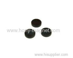 Bonded ferrite linear motor magnet disc