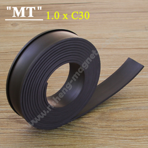 C 30x1 mm Magnetic strip for knives C-shaped Dry erase magnetic tape rolled Magnetic wall strip
