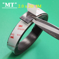 3M 20x2.2 mm A magnetic tape 3M Magnetic strip adhesive sticky Knife magnetic strip