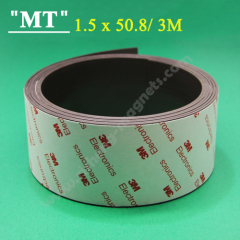 3M 50.8x1.5 mm Adhesive backed magnetic tape 3M Roll magnetic tape sticky Magnetic wall strip