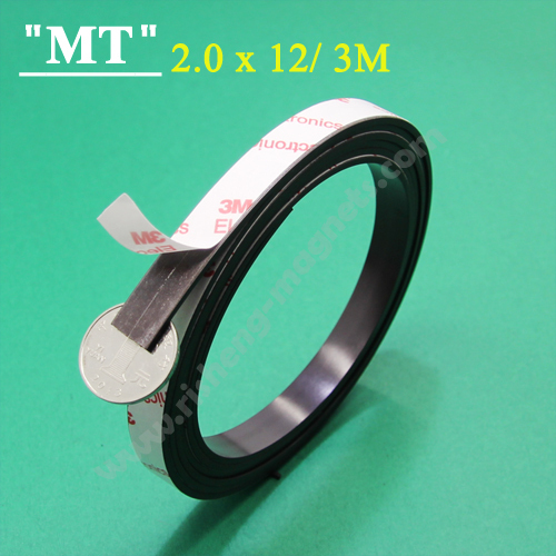 3M 12x2.2 mm sticky Magnetic strip adhesive