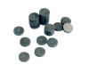 Bonded ferrite disc shaped magnet round