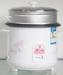Portable Flower Tinplate Body 3 Cups Rice Cooker Steamer With Auto Off