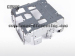 Light alloy precision die casting making