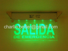SALIDA DE EMERGENCIA/EXIT SIGN/Sistemas de Iluminacao de Emergencia
