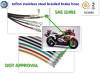 motorcycle brake hose line