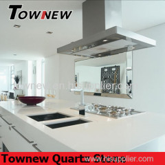 White color high hardness heat-resistance quartz kitchen top