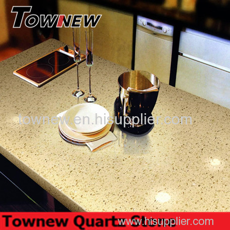 Modern design high hardness polished non-radiative quartz countertop