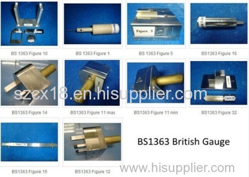 BS1363 Plug Socket Gauges