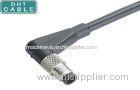 R/a Right Angle Type M5 Male Waterproof Cable for Machine Vision , Medical Equipment