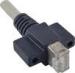 Cat 6 RJ45 Vertical Gigabit Ethernet Cable Assemblies for Machine Vision Systems