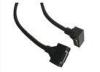 3 Meter MDR Male to MDR Male Straight Camera Link Cable Right Angle Up / Down 85Mhz