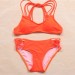 2015 Women's Swimwear Strappy Sexy Separate Swimsuit Swimwear Bathing Monokini Push Up Padded Bikini