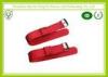 Personalized One Piece Red Nylon Watch Band 16mm For Lady Or Child