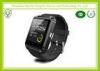 Smart Bluetooth Wrist Watch / Silicone Strap Watches For Android Iphone HTC