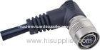 Security Machine Vision System Hirose Cable with 12 Pin Circular Connector , High Flex