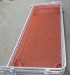 New Zealand Orange Temporary Barrier Fence Panel