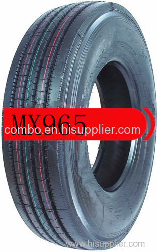 Truck tyre all position heavy duty rib tyre tubeless truck tyre