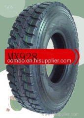 Truck tyre all position heavy duty rib tyre tubeless truck tyre