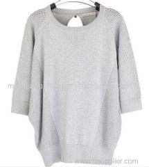 women's crew neck fashion pullover sweater