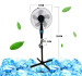 16 inch stand fan pedestal fan exported to Brazil for home and offfice optional cross or roung base