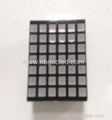 6 x 7 Square dot matrix LED Display