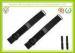 Waterproof 20mm Black Nylon Watch Band Replacement With Debossed Logo
