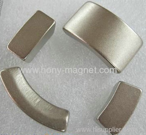 Sintered neodymium magnet for wind turbine generator