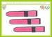 Women's Soft Pink Silicone Watch Band 24mm With Debossed Logo No - Odor