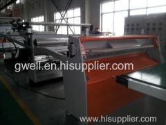 PVC rigid sheet extrusion line