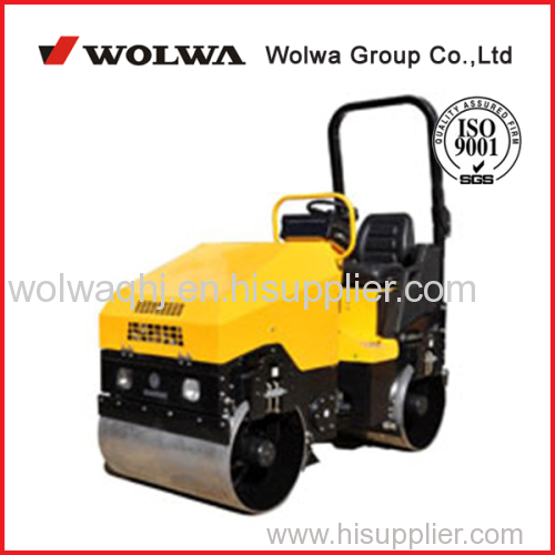China small Ride-on mini vibratory new road roller price with Honda gasoline engine road roller