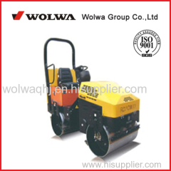 China small Ride-on mini vibratory new road roller price with Honda gasoline engine road roller