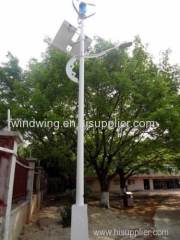 street light system with wind driven generator(200w-10kw)