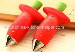 Promotion Kitchenware Fruit Strawberry Knife Stem Remover Strawberry Slicer Strawberry Hullers