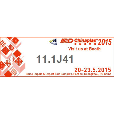 Welcome to CHINAPLAS 2015 | ZQ BOOTH:11.1J41