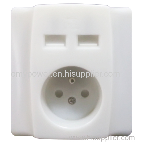 Final price High quality French standard 16A power outlet
