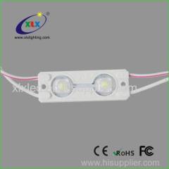 2 lights for outdoor sign single colour led injection module