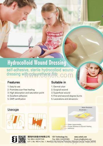 Hydrocolloid Wound Dressing Self-adhesive