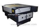 Small apparel / leather co2 laser cutting machine with honeycomb working table or strip table