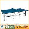 Official standard training Indoor Table Tennis Table blue moving unable