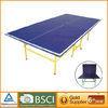 Professional Indoor Table Tennis Table Custom double folding 2&quot; wheels